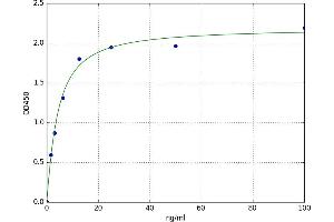 A typical standard curve (GAD Ab ELISA 试剂盒)
