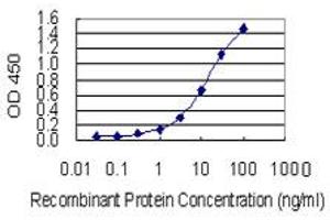 ELISA image for anti-X-Ray Repair Complementing Defective Repair in Chinese Hamster Cells 5 (Double-Strand-Break Rejoining) (XRCC5) (AA 1-732) antibody (ABIN563391)