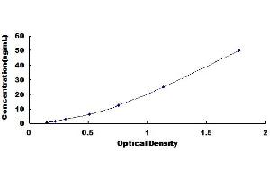 Typical Standard Curve (ALPL ELISA 试剂盒)