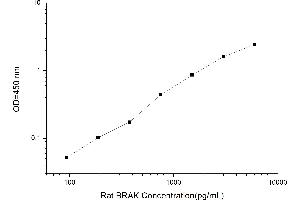 Typical standard curve (CXCL14 ELISA 试剂盒)