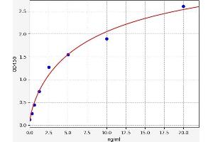 Typical standard curve (STAT1 ELISA 试剂盒)