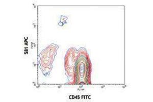 Flow Cytometry (FACS) image for anti-CD34 (CD34) antibody (APC) (ABIN2658629) (CD34 抗体  (APC))