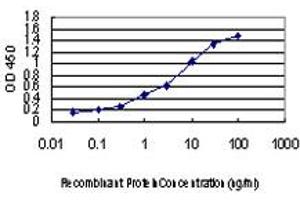 ELISA image for anti-Platelet-Activating Factor Acetylhydrolase 1b, Catalytic Subunit 3 (29kDa) (PAFAH1B3) (AA 1-231) antibody (ABIN562094)