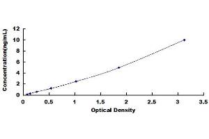 Typical Standard Curve (PRB4 ELISA 试剂盒)