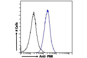 Flow Cytometry (FACS) image for anti-Peripheral-Type Benzodiazepine Receptor (TSPO) (C-Term) antibody (ABIN570960)