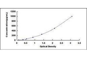 ELISA image for Interferon gamma (IFNG) ELISA Kit (ABIN424008) (Interferon gamma ELISA 试剂盒)