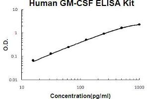 Human GM-CSF Accusignal ELISA Kit Human GM-CSF AccuSignal ELISA Kit standard curve. (GM-CSF ELISA 试剂盒)