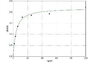 A typical standard curve (DAO ELISA 试剂盒)