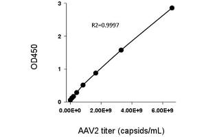 Typical standard curve (AAV2 ELISA 试剂盒)