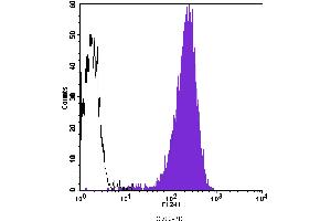 Flow Cytometry (FACS) image for anti-Membrane Metallo-Endopeptidase (MME) antibody (PE) (ABIN2144775) (MME 抗体  (PE))