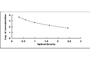 Typical standard curve (Carboxy Methyl Lysine ELISA 试剂盒)