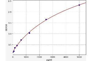 Typical standard curve (MBL2 ELISA 试剂盒)