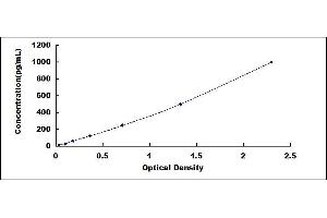 Typical standard curve (IDO ELISA 试剂盒)