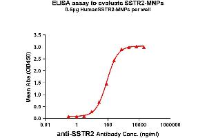 Elisa plates were pre-coated with 0. (SSTR2 蛋白)