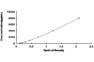 Typical Standard Curve (AIMP1 ELISA 试剂盒)