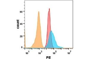 TNFB protein is highly expressed on the surface of Expi293 cell membrane. (TNFRSF10B 抗体  (AA 56-186))