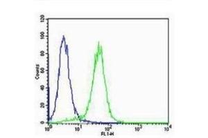 Flow Cytometry (FACS) image for anti-Vascular Endothelial Growth Factor (VEGF) (AA 27-120) antibody (ABIN727205)