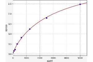 Typical standard curve (BMPR2 ELISA 试剂盒)